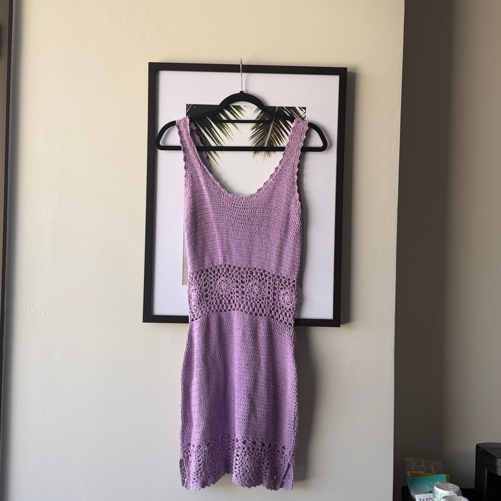 Spell Iluka Crochet Mini Dress - Picture 5 of 10